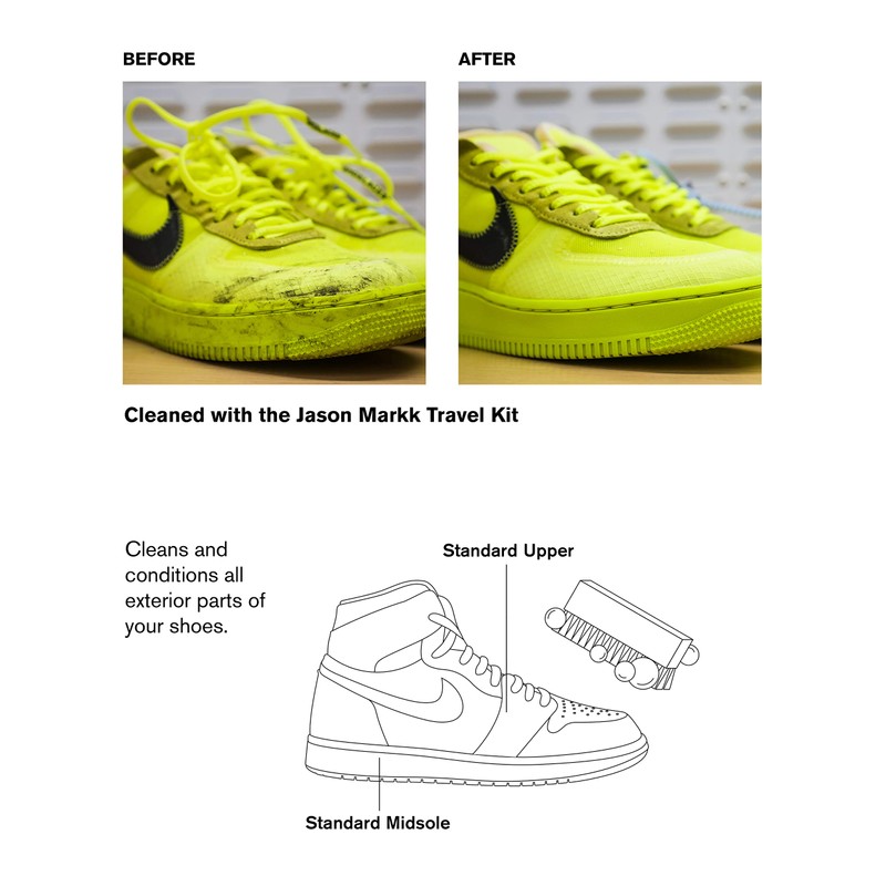 Jason Markk Premiuim kit de limpieza y repelente de zapatos,