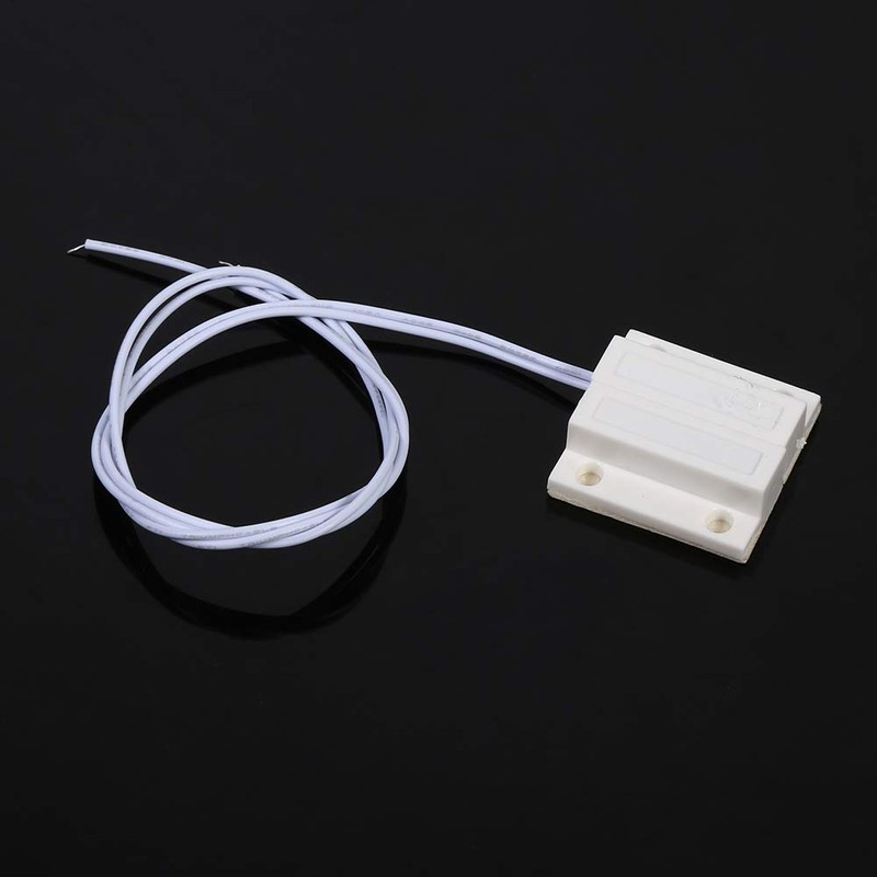 Ymiko Sensores de Puerta y Ventana, 5pcs MC-38 Empotrado Cableado