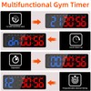 AnExer 13" Gym Timer, Gym Clock With Stopwatch, Count Down/Up,