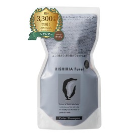RISHIRIA Furel Color Shampoo (Dark Brown) Refill Pouch, 8.5 fl oz (240 ml)