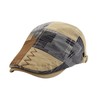 HIQIU Flat Cap Men's Flat Cap Barret Cap, Peaked Cap