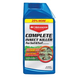 BioAdvanced Complete Brand Insect Killer for Soil and Turf I, Concentrate, 32 oz, Outdoor Ant Killer