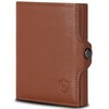 VON HEESEN Credit Card Holder Credit Card Holder, cognac brown,