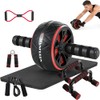 Rodillo de Abdominales Conjunto de 7 Piezas,Ab Roller Wheel Exercise
