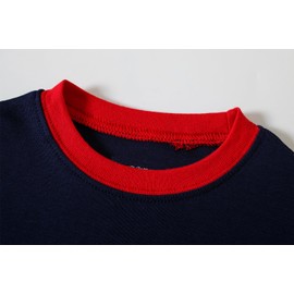 Little bety Boys Fire Truck Pajamas Toddler Boys Cotton Pjs Kids Sleepwear Pants Sets Size 5 Blue&Grey