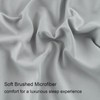 Soifox Super King Fitted Sheet Grey - Bed Sheets with