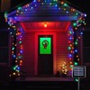 Anycosy 40FT Solar Christmas Lights Outdoor 120 LEDs C6 Christmas