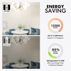Letaclanic G4 LED Light Bulbs 4000K Cool White Lighting Dimmable,