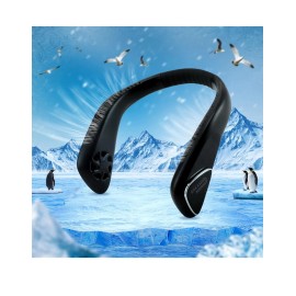 Kakashi 6000mAh Portable Neck Fan Rechargeable, Bladeless Operated Wearable for Travel