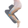 HOMBYS Leg Pillow for Sleeping, 4" Thick Z Shape Memory