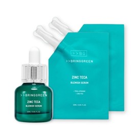Bring Green Serum Special Set Zinc Teca Serum 25ml 1 main product 2 refills / 브링그린 세럼 기획세트 징크테카 세럼 25ml 본품1개 리필2개