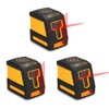 Self-Leveling 2 Lines Red Laser Level Professional Horizontal and Vertical