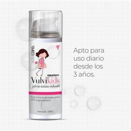 VULVICARE Children's Intimate Hygiene. Children's Intimate Soap 150ml.