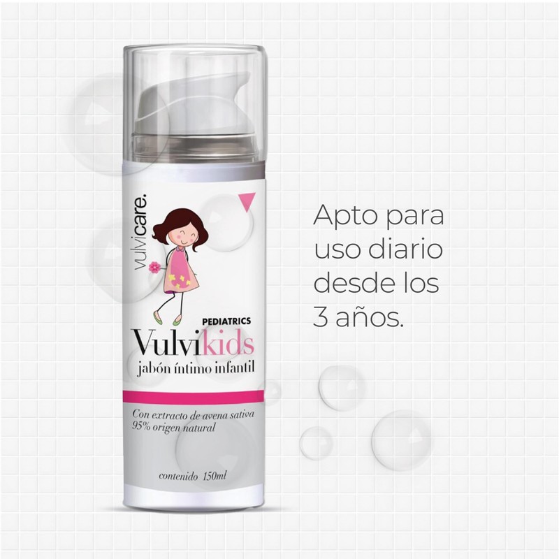 VULVICARE Children's Intimate Hygiene. Children's Intimate Soap 150ml.
