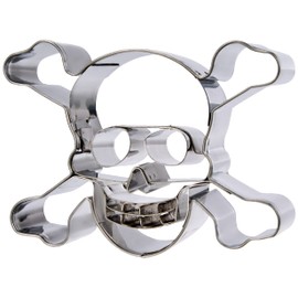 199552 Stainless steel Skull-Shaped Cookie Cutter Dishwasher-Safe