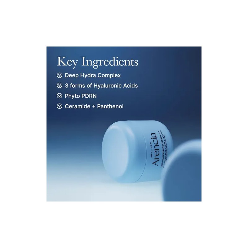 Arencia Deep Water Surge Serum Pdrn Hidratante Noche Todo Tipo