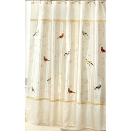 Gilded Bird Shower Curtain