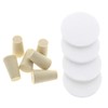 Replacement Stoppers (6 Pack) & Filters (4 Pack) Combo Pack