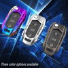 Ocezbiis for Volkswagen Key Fob Cover,Keychain,Zinc Alloy Protection Car Key