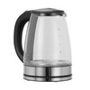 Emerald Glass Tea Kettle, Countertop Electric Kettle Water Boiler Heater,