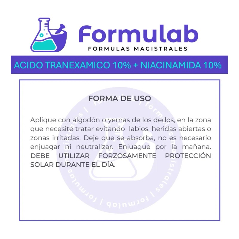 Loción Ácido Tranexamico Con Niacinamida 10%