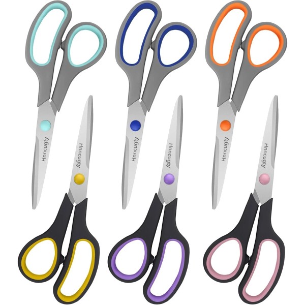 Unbranded Scissors for Office School Supplies, 8" Scissors All Purpose