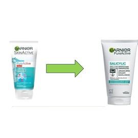 Garnier PureActive 3 en 1 Anti-Imperfecciones con Arcilla, 150ml