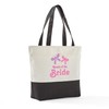 CafePress Cousin Of The Bride Polka Dot Canvas Tote Top