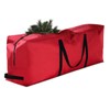 Large Christmas Tree Storage Bag 122x51x38cm – Foldable Black Oxford