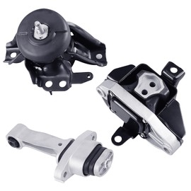 Engine Motor Mounts Set - Compatible with Hyundai Sonata 2015-2019, KIA Optima 2016-2020, Replace# A61001 A71101 A71099