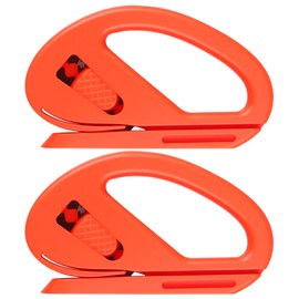 2 Piece Wrapping Paper Cutter Set - Foil Cutter, Mini Ceramic Paper Cutter, Paper Roll Cutter, Wrapping Station, Cutting Gift Tools