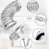 Magnetic Dryer Vent Coupling Connector Kit, DV180 Airtight Seal Dryer