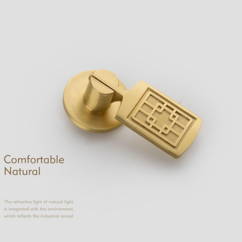 WJXFHTD 2Pack Pendant Handle Chinese Style Knobs Teardrop Drawer Pulls