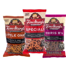 Tom Sturgis Artisan Little Ones, Specials & ChrisB's Pretzels Variety 3 Pack
