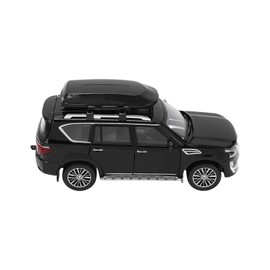 1/32 SUV Car Model Alloy Diecast Pull Back Vehicle Toys with Sound and Light for Boys and GirlsBlack