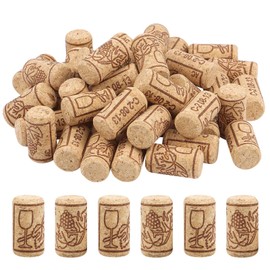 Besonzo 100 Pieces Natural Cork/Cork Wine Cork Cork for Crafts, Decoration and Pastime (2.1 x 4 cm)