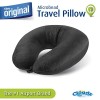 Cloudz Microbead Travel Neck Pillow - Black