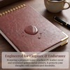 EVNEED 2 Pack Top Spiral Notebook, A4 Hardcover Top Bound
