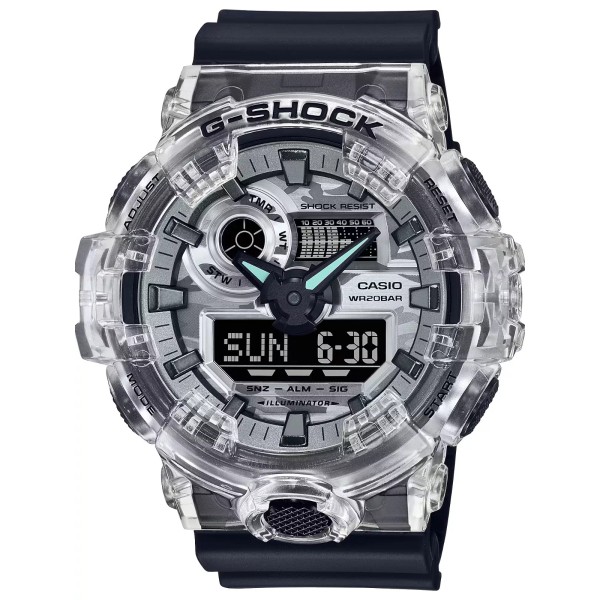 G-SHOCK NEW Casio G-Shock SKELETON CAMO Analog-Digital World Time Mens