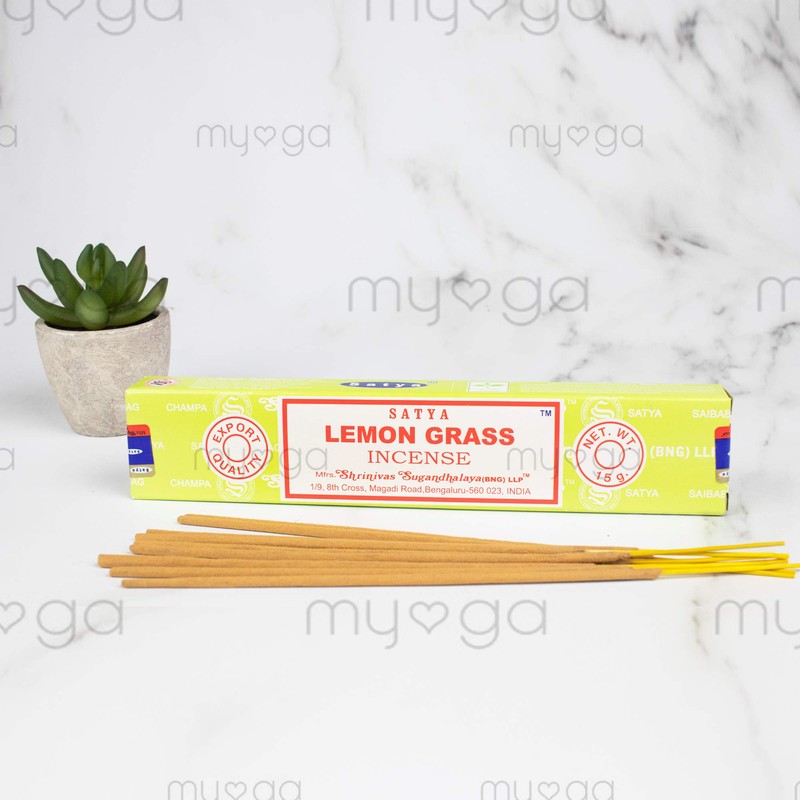 Satya Nag Champa Incense Sticks - Box 12 Packs (Lemon