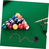 KOMBIUDA 2pcs Mini Tip Chalk Holder Rubber Cover for Pool