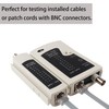 Coaxial Coax Cable Tester Portable BNC RJ45 Continuity Checker Ethernet