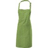 REDBEST Apron Dots 100% Cotton Green Size 75 x 90