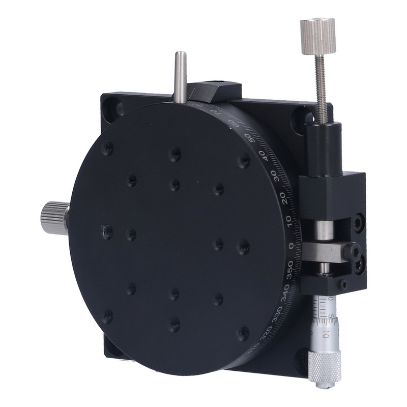 Manual Rotating Linear Stage Sliding Table Rough Tuning 360° with
