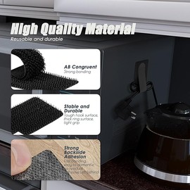 10-Pack Cable Management Ties (Black) (Black)