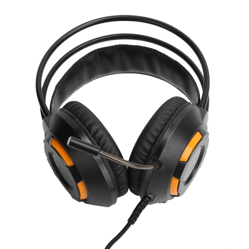 AJAZZ Wired Headset Over Ear Noise Canceling Gaming Headphones with