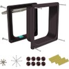 CEESC 4-Way Pet Door Small for Dogs and Cats Pet
