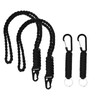 4 PCS Heavy Duty Paracord Lanyard,Paracord Keychain Lanyard,Strong Load-Bearing Capacity,Easy