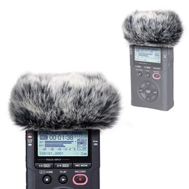 YOUSHARES DR40X Tascam DR-40X DR-40 Portable Recorder Windscreen Muff, DR40 Microphone Deadcat Windshield Faux Fur Windscreen