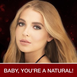 Ardell Baby Wispies False Eyelashes with Adhesive – Feathered Natural Lashes Wispy Lashes Strips with Invisiband, Natural Look Fake Eyelashes, 1 Pair